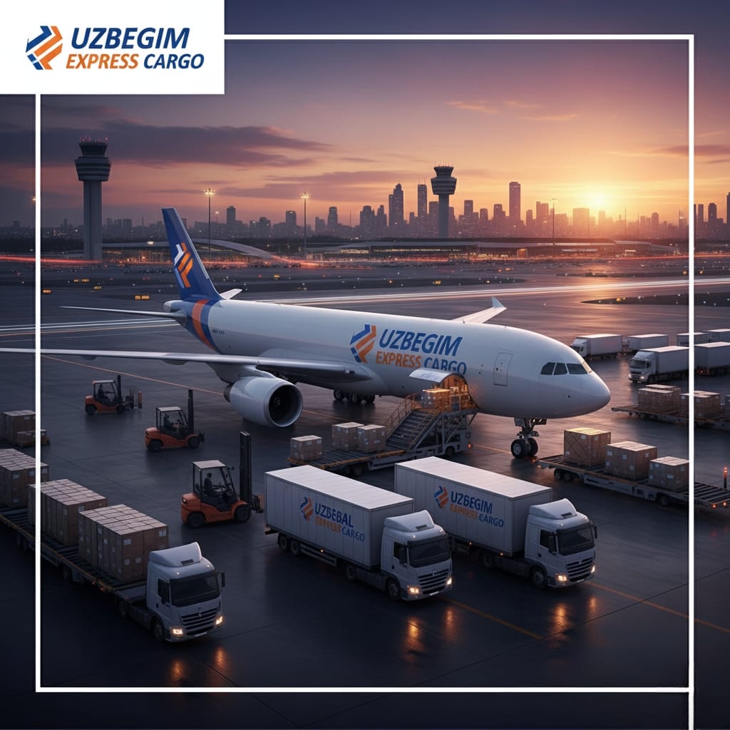 Uzbegim Express Cargo uçak ve kara taşımacılığı görseli